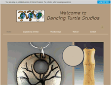 Tablet Screenshot of dancingturtlestudios.com
